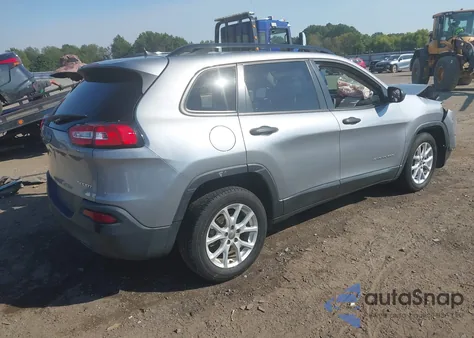 2016 Jeep Cherokee Sport z USA, uszkodzony, nr VIN 1C4PJLAB6GW264795